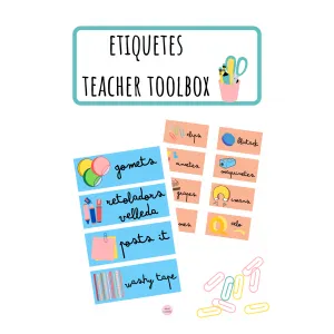 Etiquetes teacher toolbox