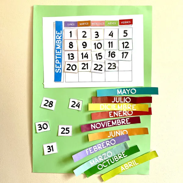 Calendario de Aula - CAS