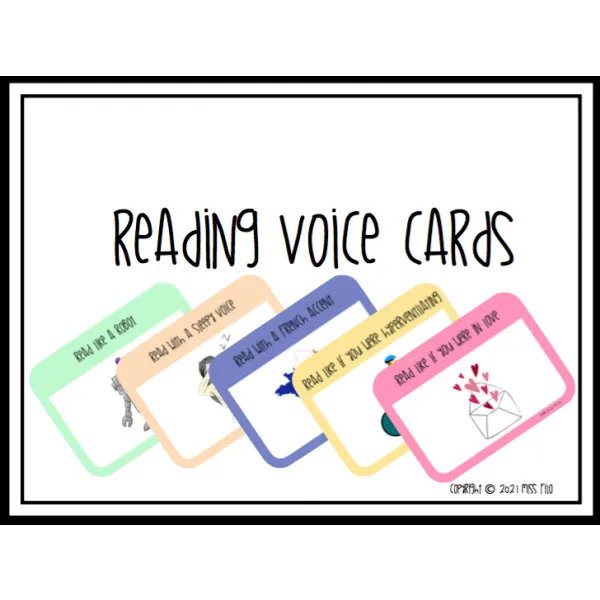 Reading Voice cards