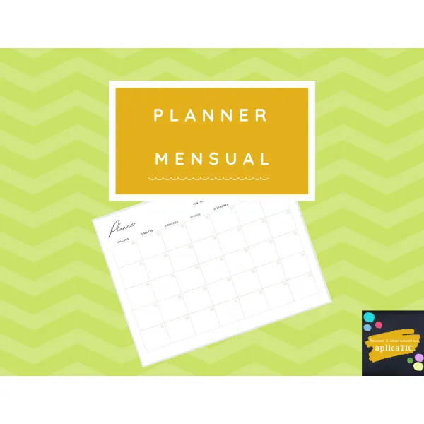 Planner mensual