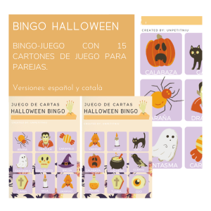 Bingo Halloween català