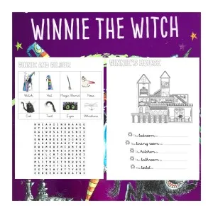 WINNIE THE WITCH WORKSHEETS
