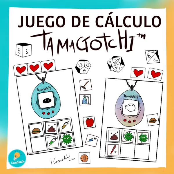 TAMAGOTCHI - CÁLCULO MENTAL