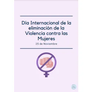 Dosier 25N Día internacional de la eliminación de la violencia contra las mujeres