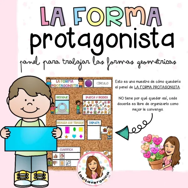 La FORMA protagonista / The protagonist 2D SHAPE. SPANISH