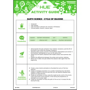 HUE Activity Guide 3: The Cycle of Seasons