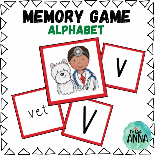 Alphabet MEMORY GAME