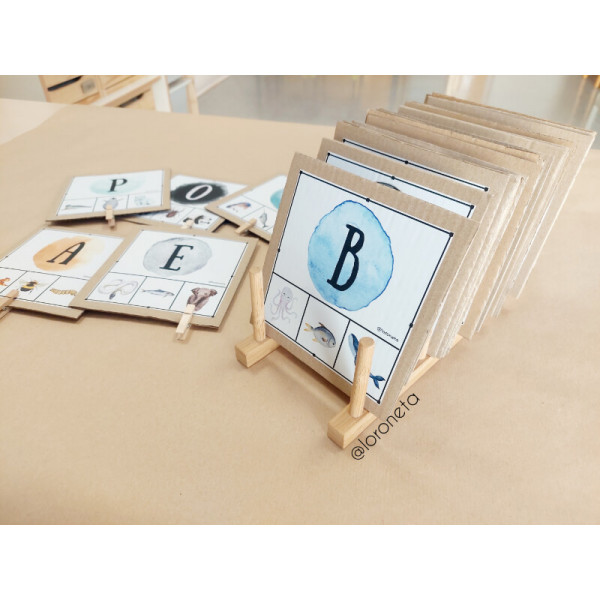 Tarjetas Principio Alfabético
