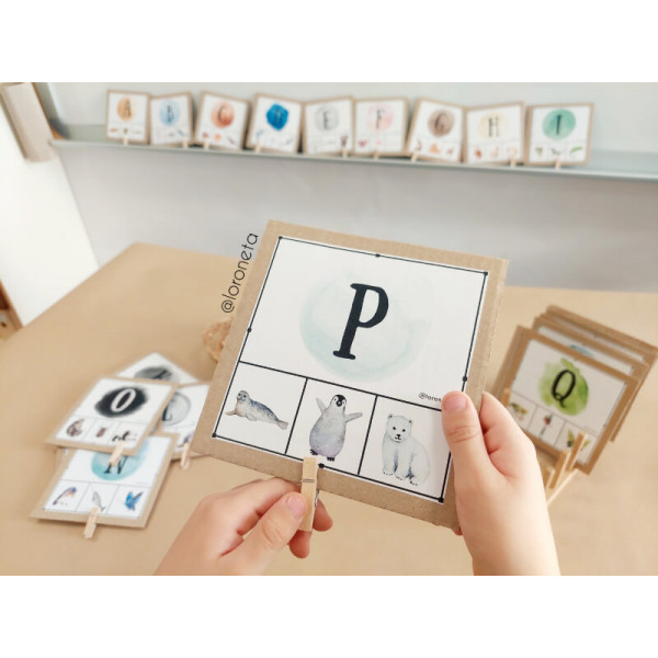 Tarjetas Principio Alfabético