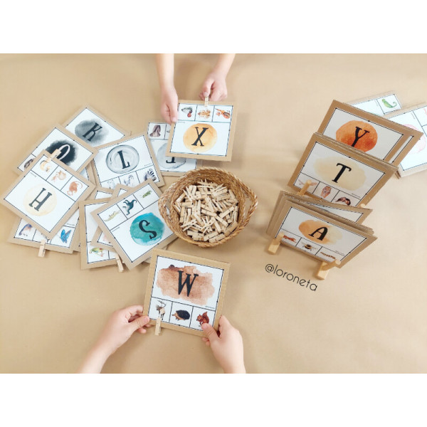 Tarjetas Principio Alfabético