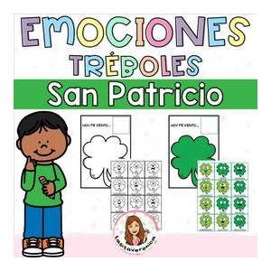 Emociones tréboles. San Patricio. Marzo