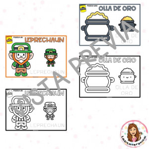 Plastilina San Patricio. Marzo.