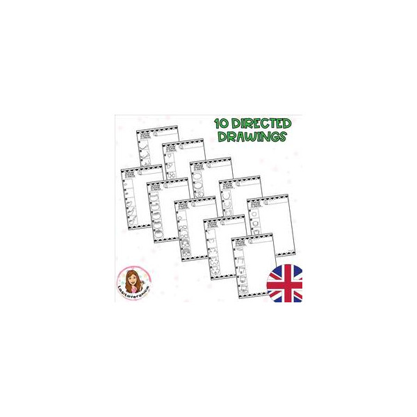 Dibujos paso a paso San Patricio. / Directed Drawings St. Patrick's Day. ENGLISH