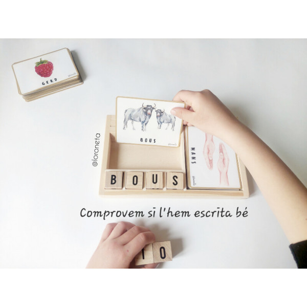 Lectoescriptura. Paraules monosíl·labes i bisíl·labes