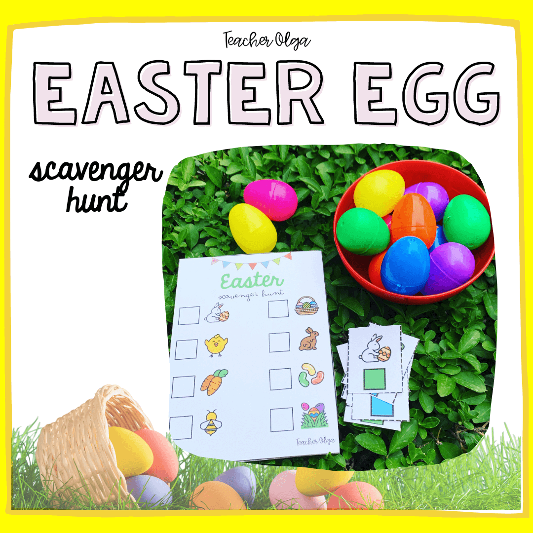 Easter scanverger hunt - Búsqueda del tesoro de Pascua