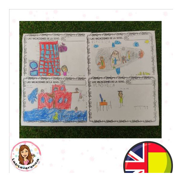 Las vacaciones de mi profe / My teacher's holidays. Verano. Summer.