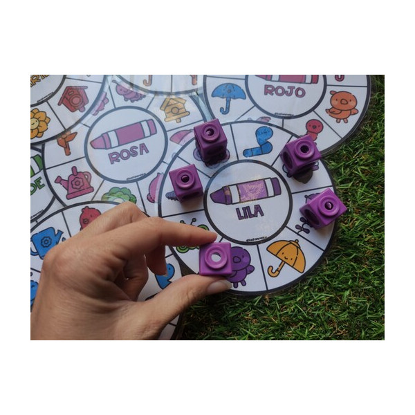 Los colores de la Primavera. Español.