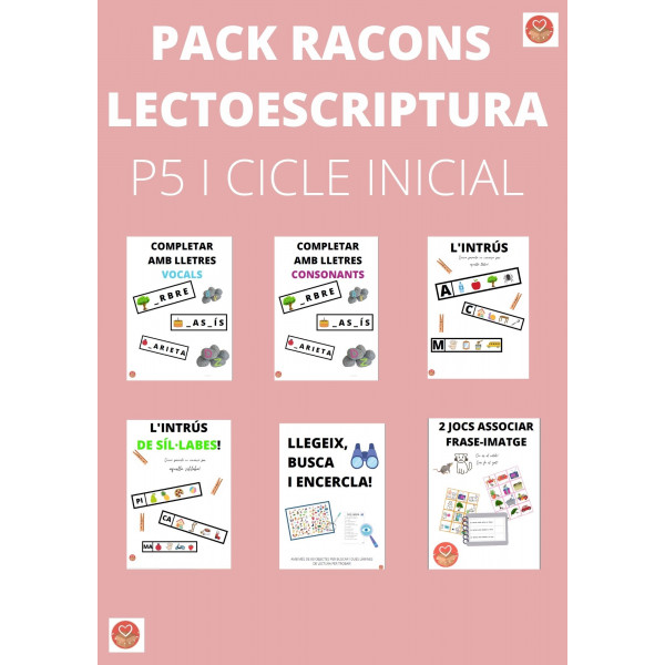 PACK RACONS LECTOESCRIPTURA LLENGUA P5 I CICLE INICIAL