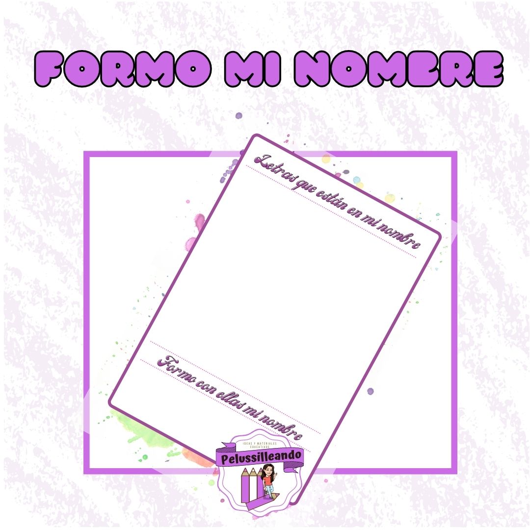 Formo mi nombre