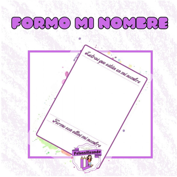 Formo mi nombre