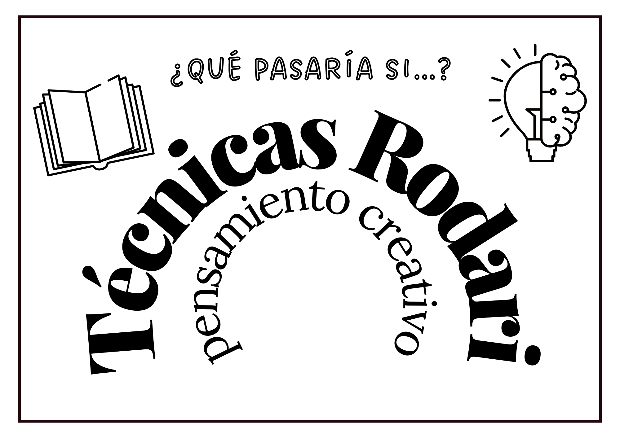 FICHAS PENSAMIENTO CREATIVO