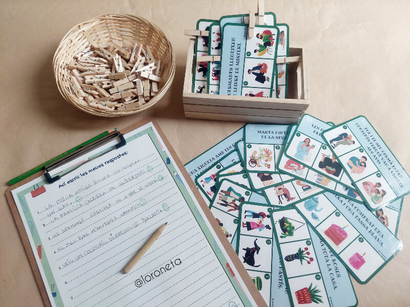 Comprensió lectora d'oracions 1