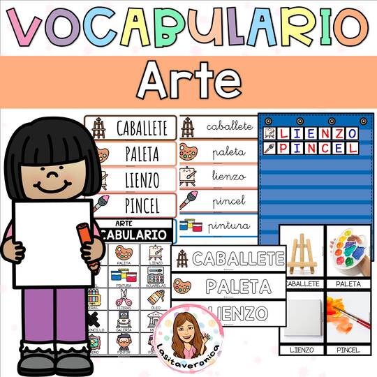 Vocabulario Arte. / Art vocabulary.