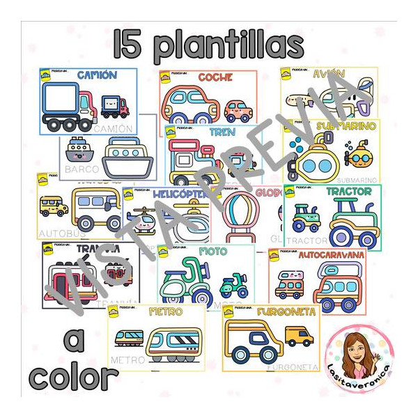 Plastilina Medios de Transporte.