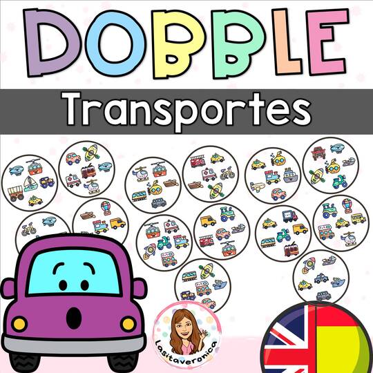 Dobble medios de transportes.