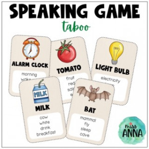 Speaking game - TABOO