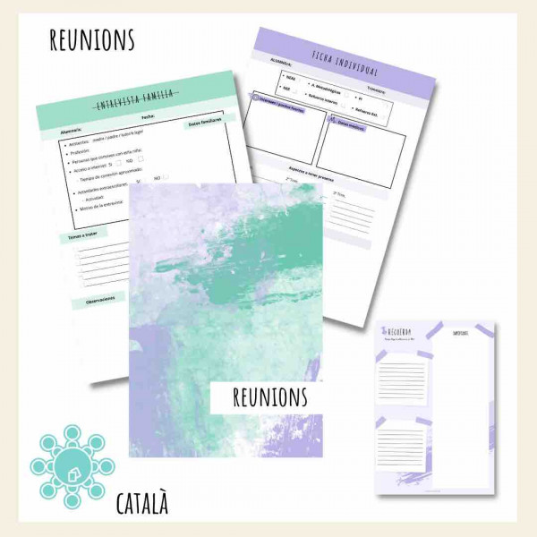 Quadern docent 2023-2024 (Color Lila)