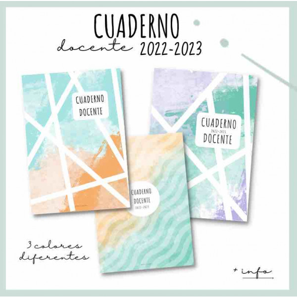 Quadern docent 2022-2023 (Color Lila)