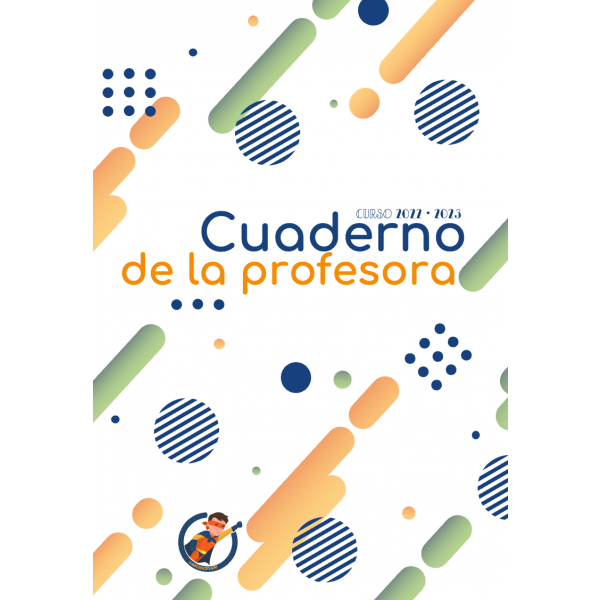 Cuaderno del docente curso 2022 - 2023 (tono amarillo y verde)