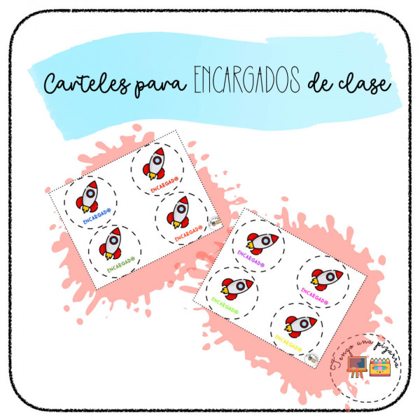 Carteles encargados “El espacio”