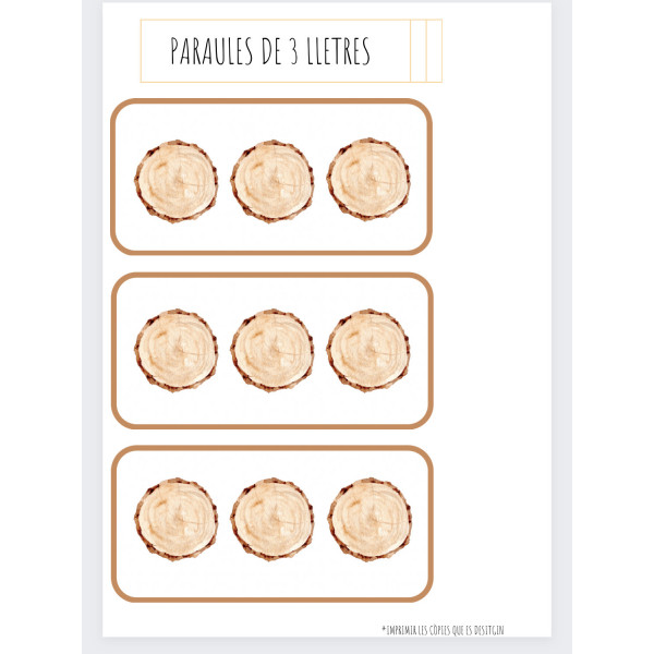 ABECEDARI  AMB PLANTILLES