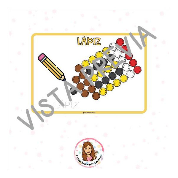 Pompones Vuelta al cole. Motricidad fina / Back to school Pom Poms. Fine motor.