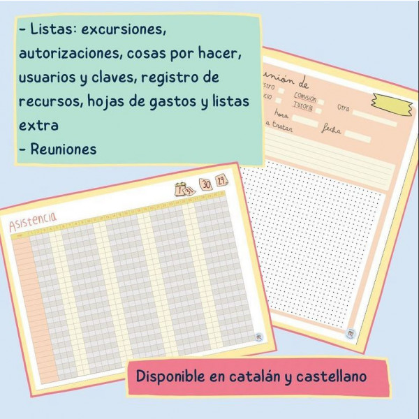 Cuaderno Docente Imprimible (CAST)