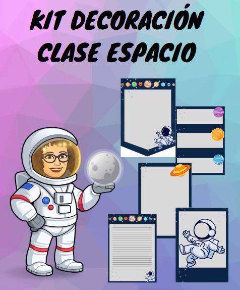 Kit decoración "El espacio"