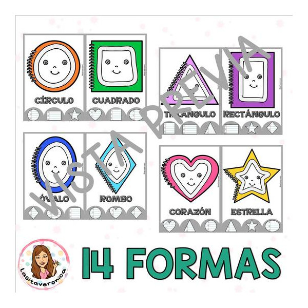 Plastilina formas geométricas. Vuelta al cole