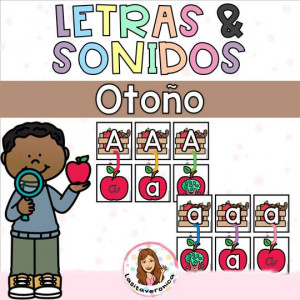 Letras y Sonidos iniciales otoño. Lectoescritura.