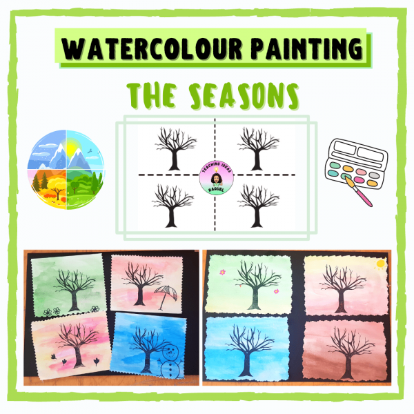 Watercolour painting (the seasons)