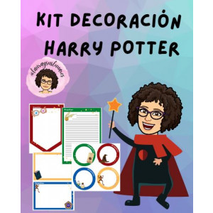 Kit decoración "Harry Potter"