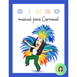Bingo musical para Carnaval (ritmos) by @pizziprofe