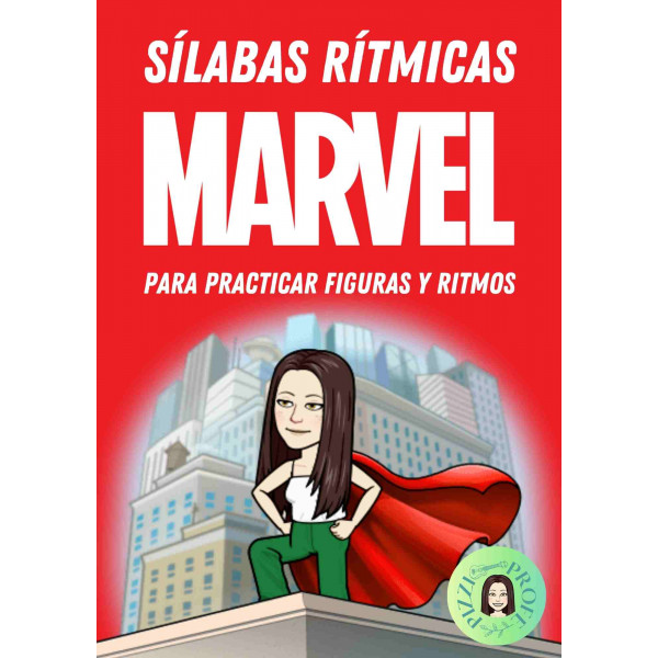 Sílabas rítmicas Marvel by @pizziprofe