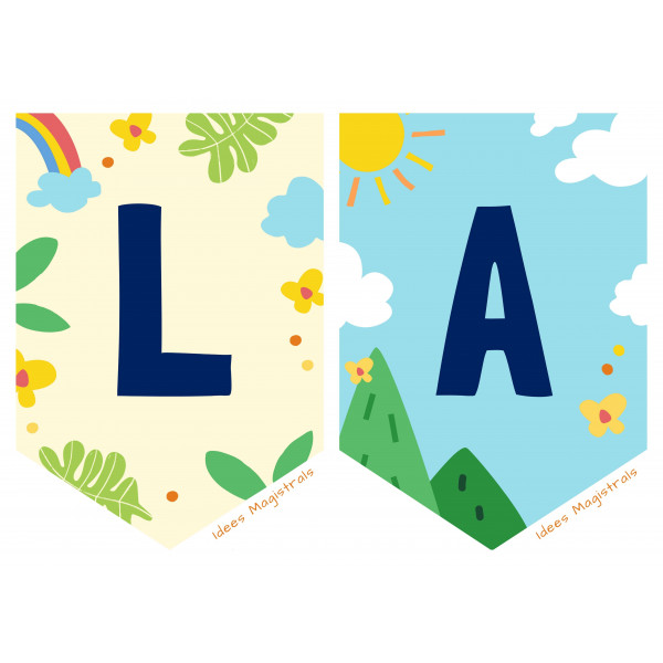 BANDEROLES DE BENVINGUDA A L'ESCOLA I