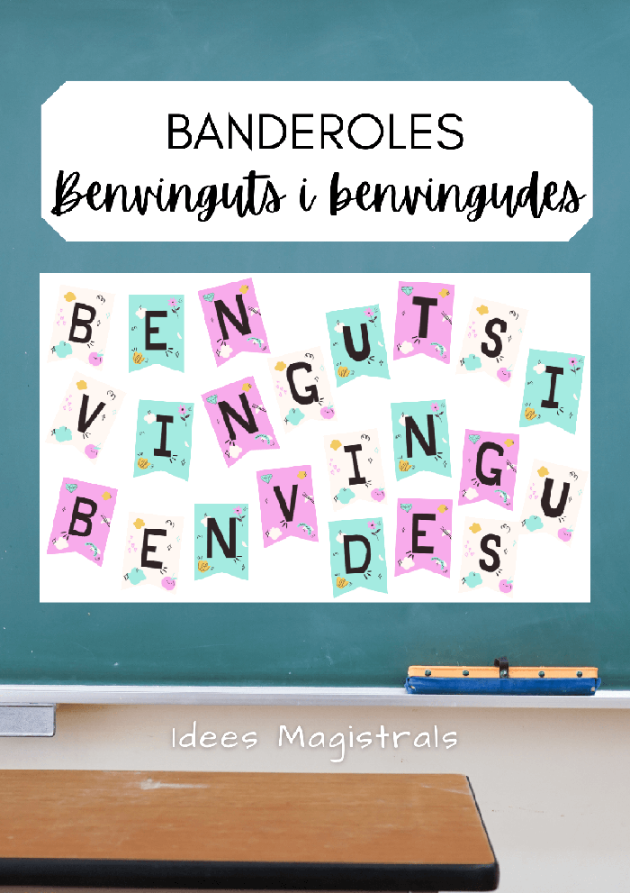 BANDEROLES DE BENVINGUDA A L'ESCOLA III
