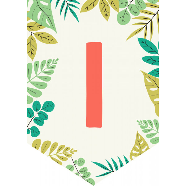 Banderín biblioteca (decoració aula)