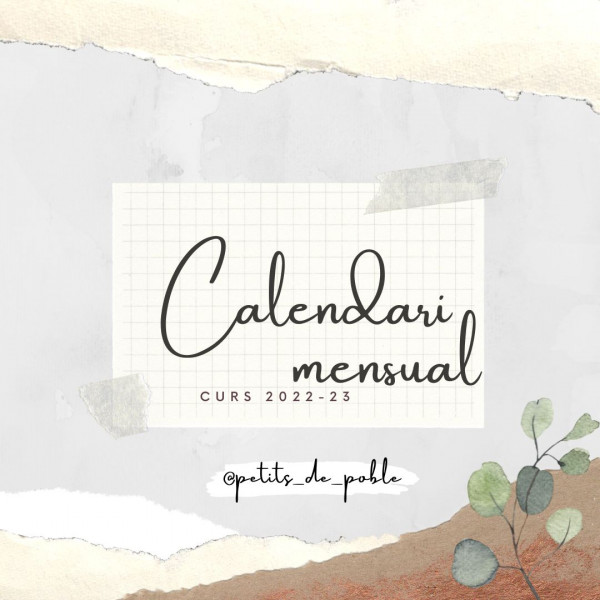 Calendari mensual dites_CAT