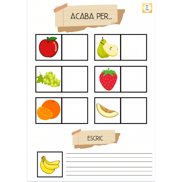 Comença per... Acaba per...