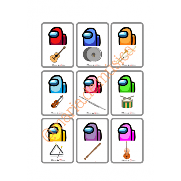 Among us Instrumentos